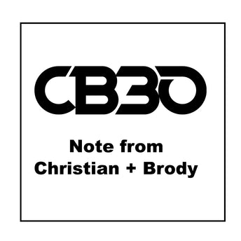 CB30 Thank You Note