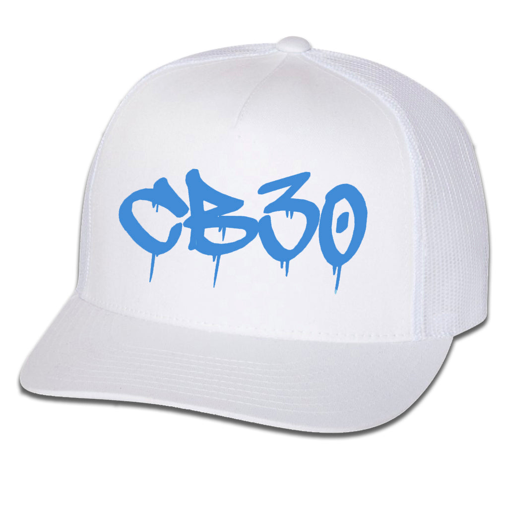 CB30 Graffiti Drip Logo Hat